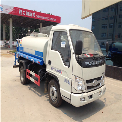 福田小卡2噸灑水車-尺寸長(zhǎng)5285.寬1850.高2200