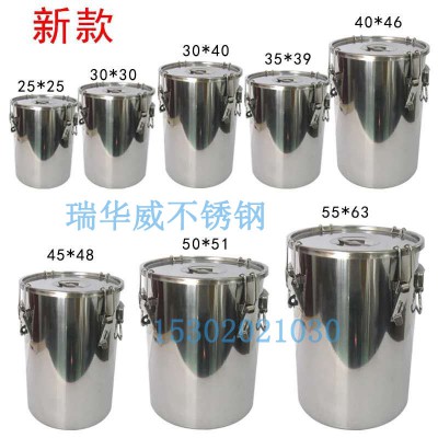 201/304/316廠家直銷不銹鋼桶網(wǎng)眼桶/水桶/直口桶胚子桶/密封桶