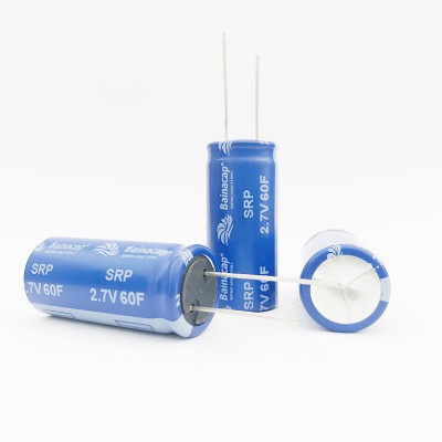 法拉 超級電容器 2.7V60F引線式體積18*40廠家直銷專業(yè)生產(chǎn)商價優(yōu)