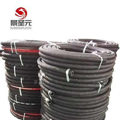 廠家直銷黑色夾布軟膠管蒸大小口徑齊全工業(yè)用貨期短