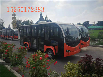 全玻璃門(mén)電瓶觀光車(chē)07