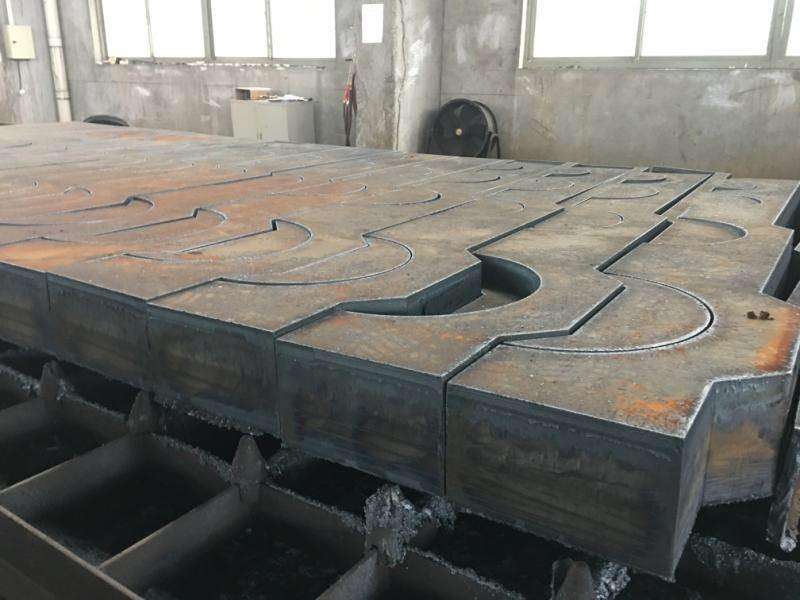 210mm厚鋼板切割廠家 軸承底座鋼板加工 45號鋼板廠