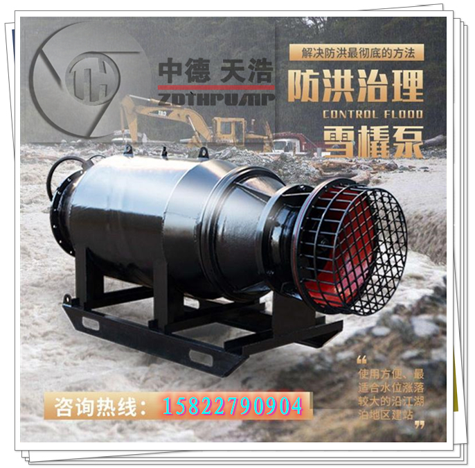 臥式潛水軸流泵型號  天津雪橇式潛水軸流泵生產(chǎn)廠家