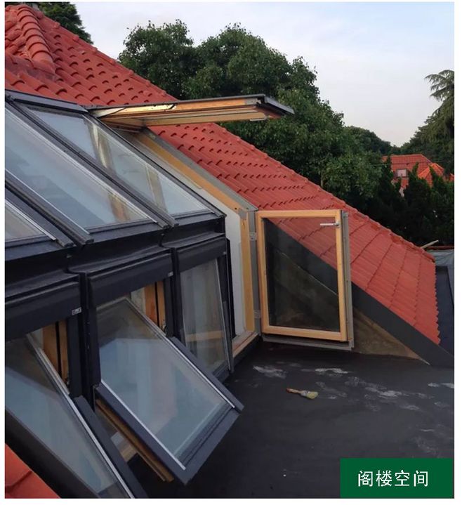 天津閣樓 斜屋頂露臺天窗，威盧克斯露臺系統(tǒng)天窗效果圖