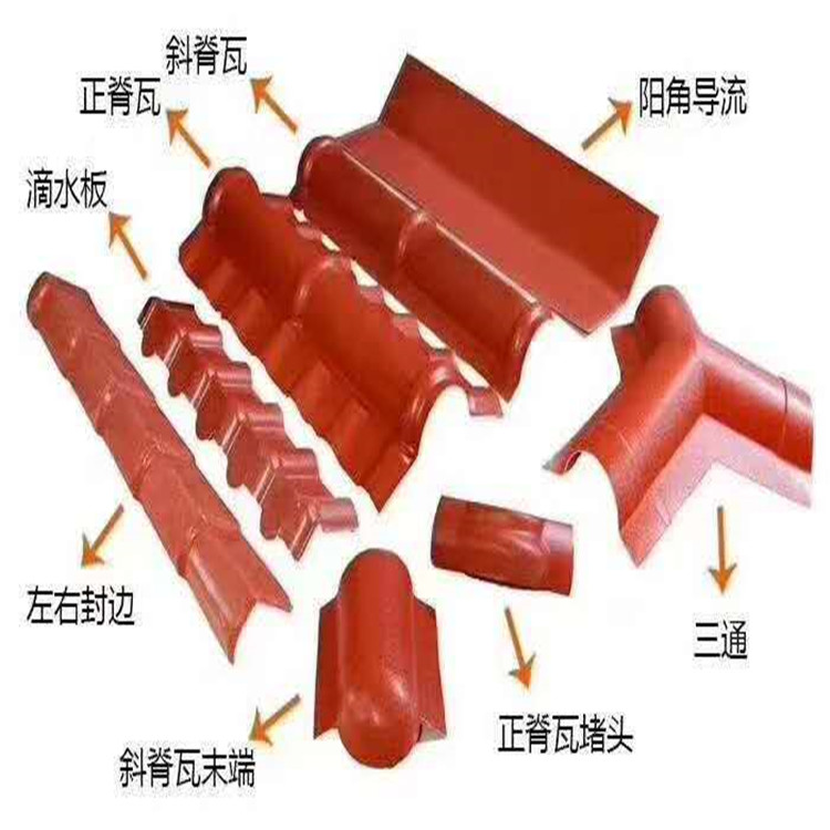 河北 涿州合成樹脂瓦價格優(yōu)惠 方興 美觀耐用