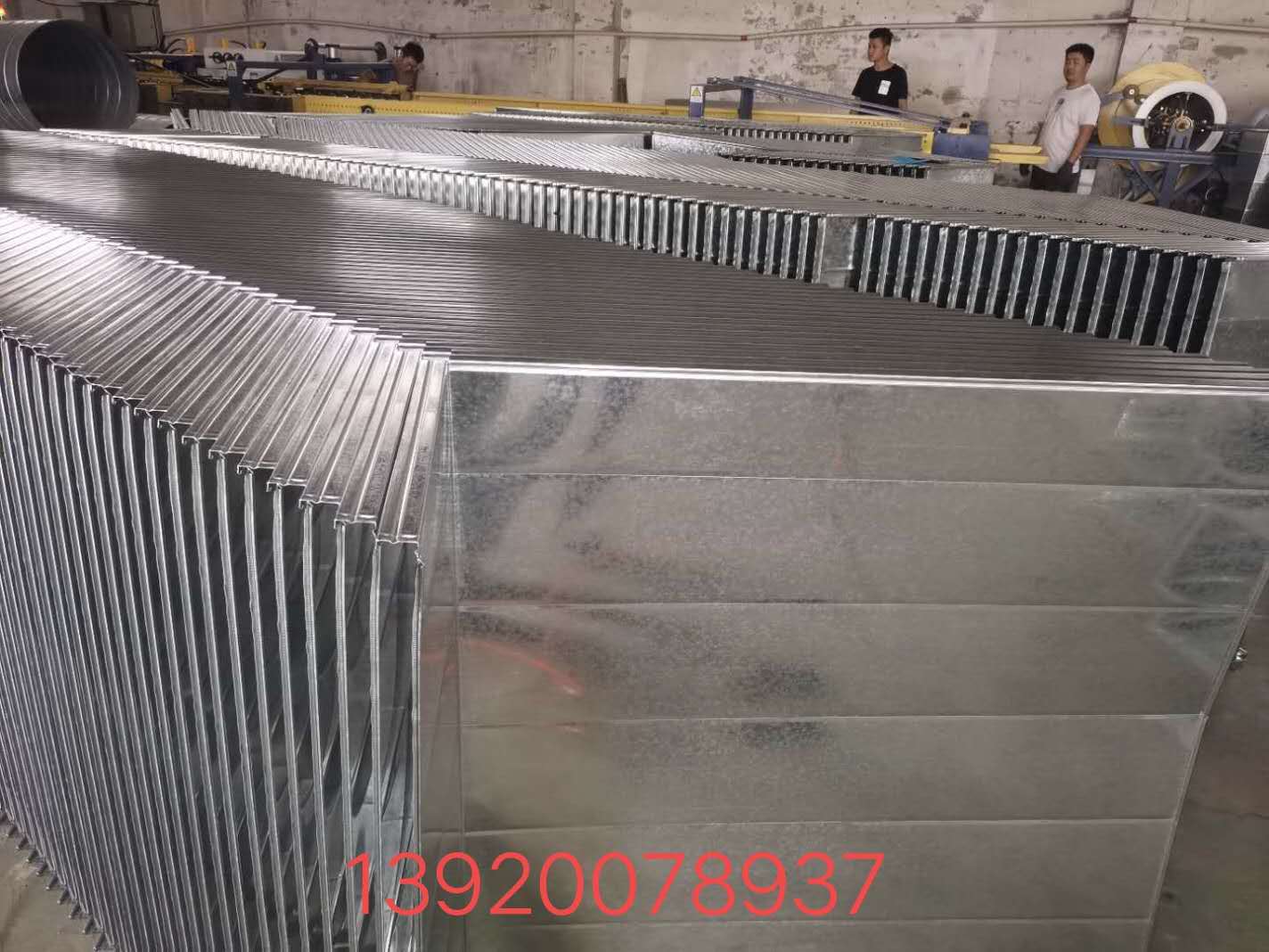 天津螺旋風(fēng)管 白鐵通風(fēng) 保溫工程 制作安裝廠家