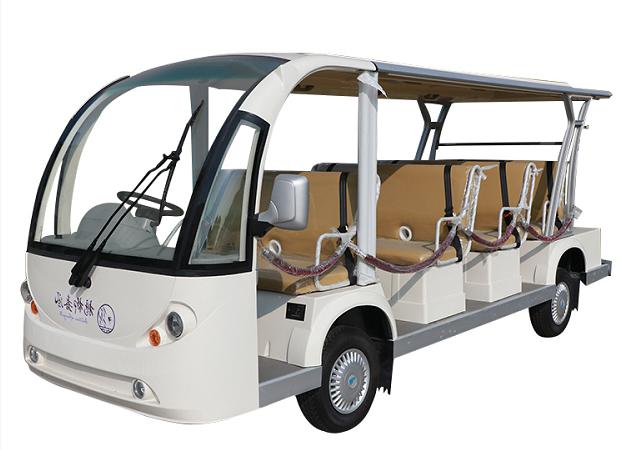 益高11座觀光車(chē) 景區(qū)鋰電游覽車(chē) 售樓處看房車(chē)