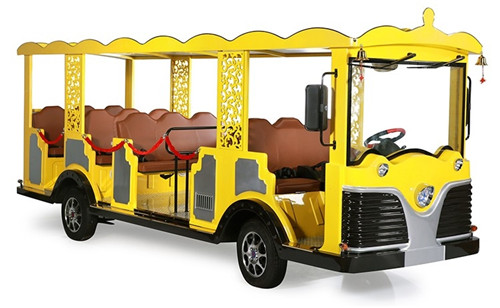 保定14座，18座，23座電動叮當(dāng)游覽車，四輪電瓶觀光車燃油同款